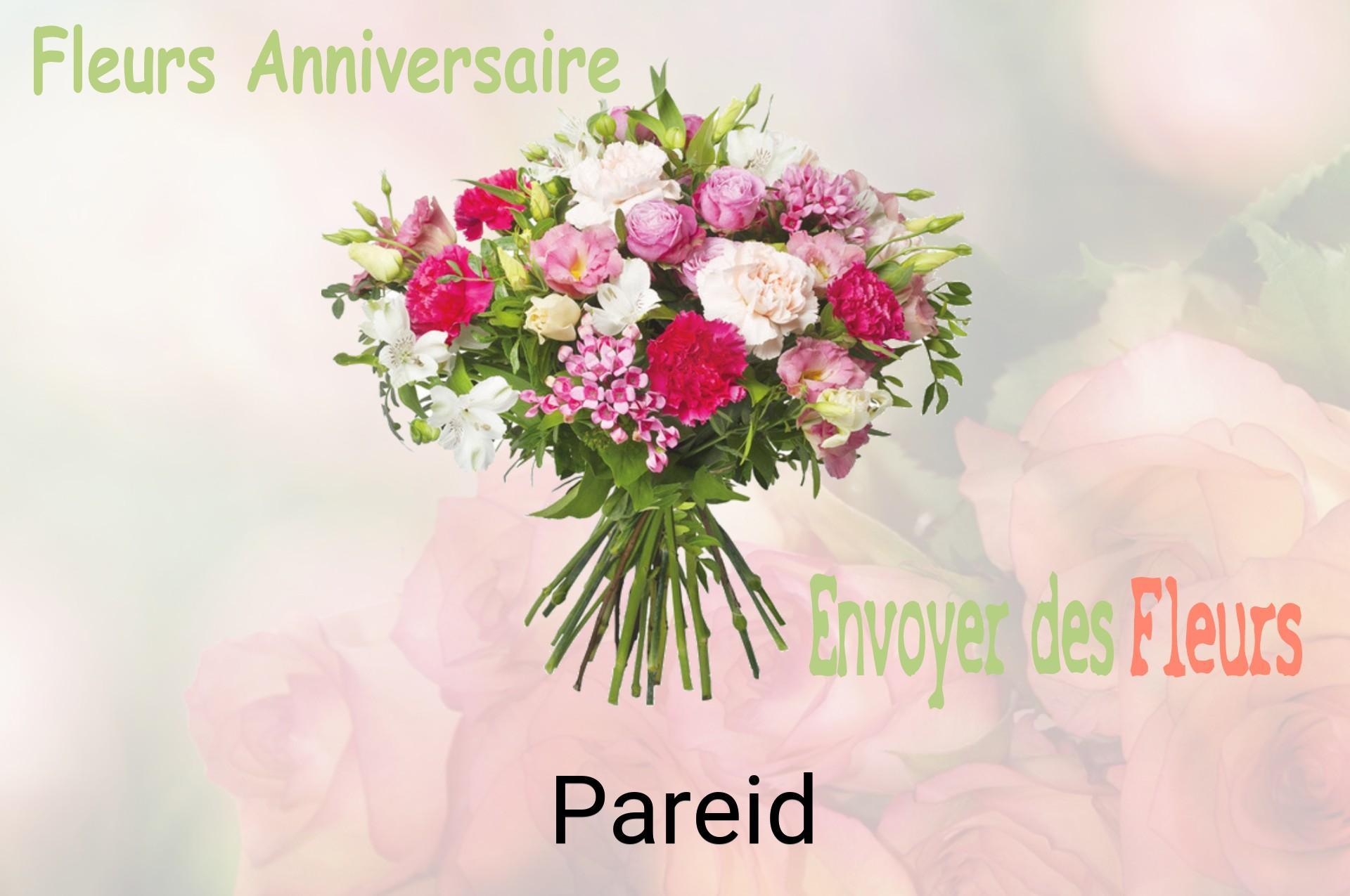 Bouquet de fleurs d’anniversaire livré à Pareid